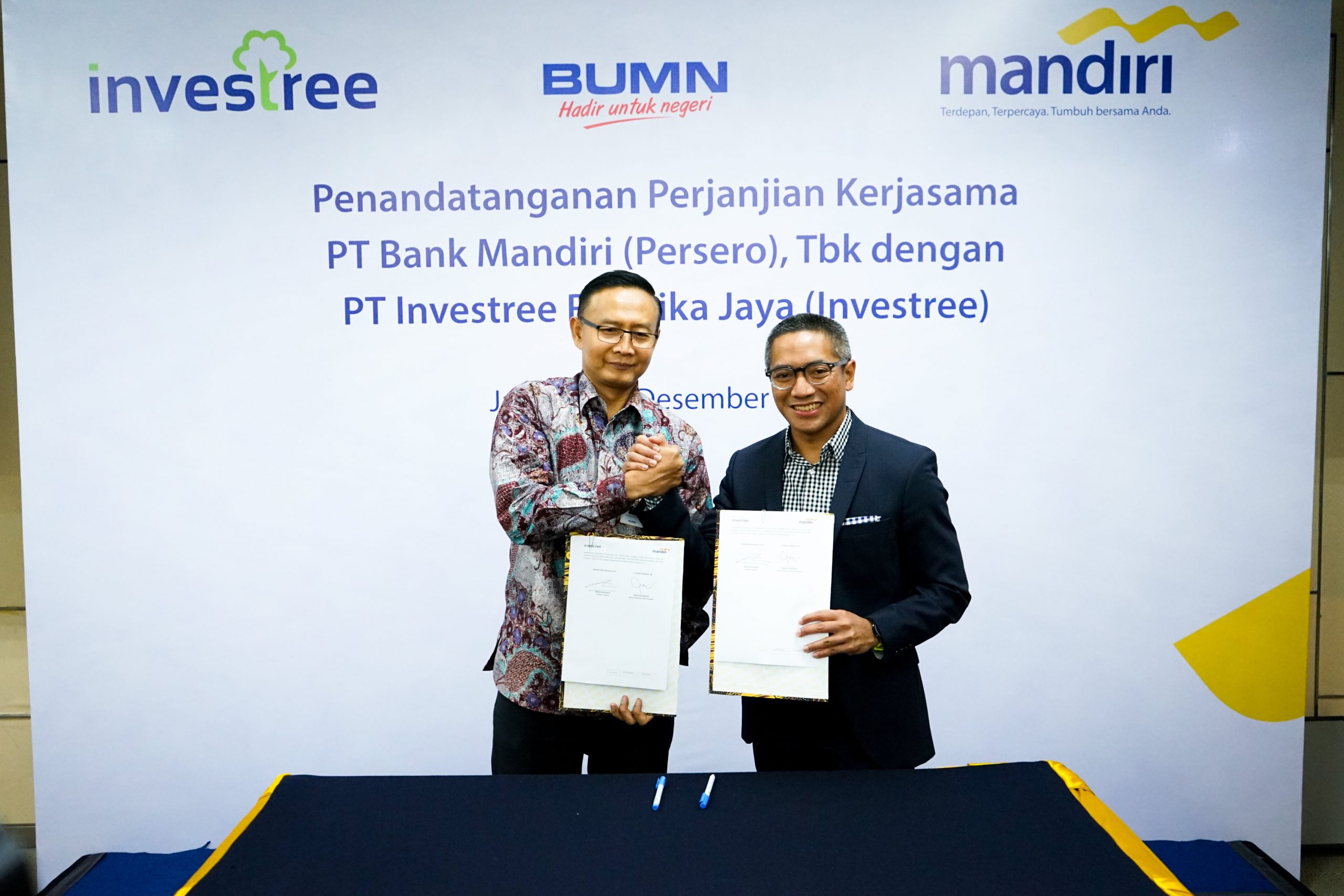 Investree and Bank Mandiri Encourages Channeling of National Economic Recovery Funds