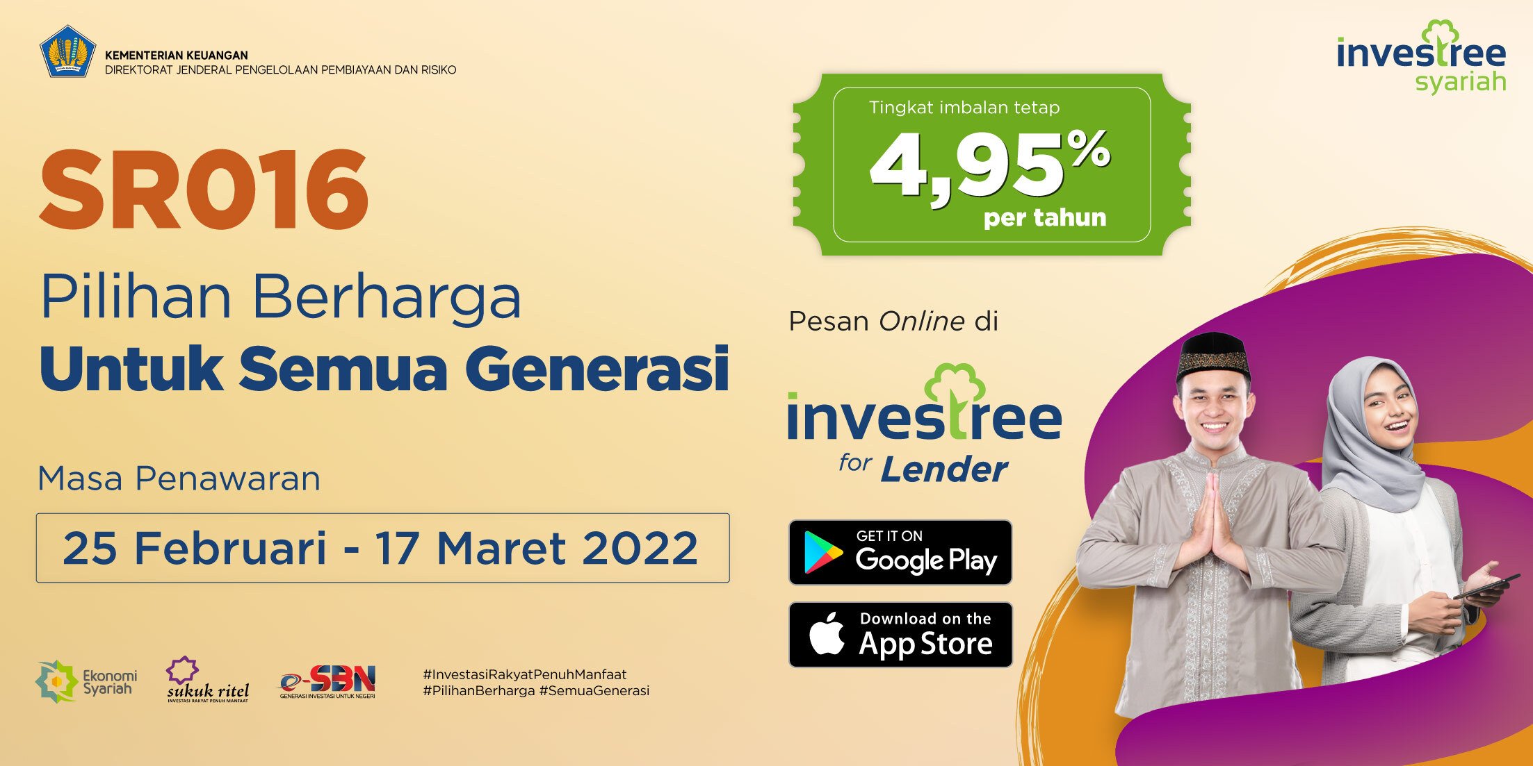 Investree Syariah Optimistis Hadapi 2022, Angka Penyaluran Pembiayaan Naik 50% YOY dan Pasarkan SR016